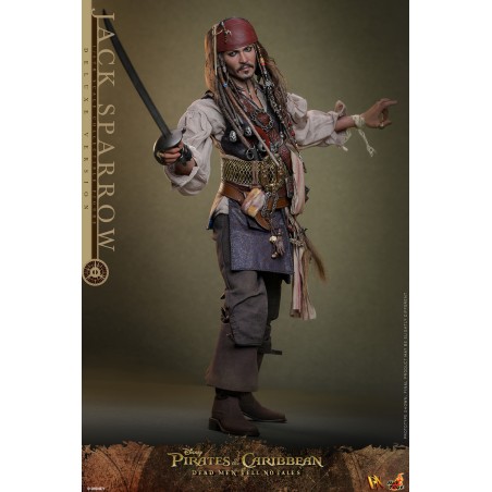 Hot Toys Pirates of the Caribbean: Jack Sparrow Deluxe Version