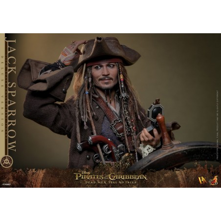 Hot Toys Pirates of the Caribbean: Jack Sparrow Deluxe Version