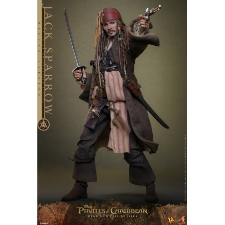 Hot Toys Pirates of the Caribbean: Jack Sparrow Deluxe Version