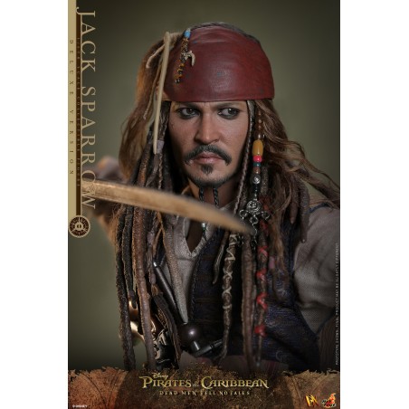 Hot Toys Pirates of the Caribbean: Jack Sparrow Deluxe Version