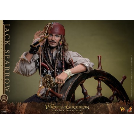 Hot Toys Pirates of the Caribbean: Jack Sparrow Deluxe Version