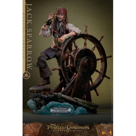 Hot Toys Pirates of the Caribbean: Jack Sparrow Deluxe Version