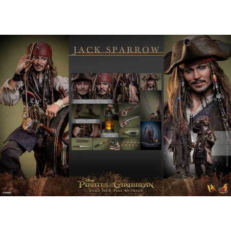 Hot Toys Pirates of the Caribbean: Jack Sparrow 1:6 Scale Figure