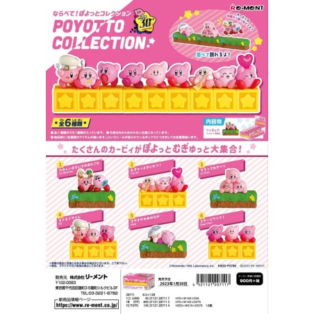Kirby: Kirby's Poyotto Collection Mini Figures (Complete Set of