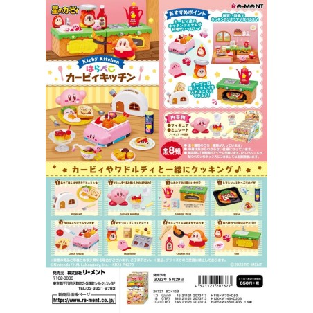 Kirby: Kirby's Kitchen Mini Figures (Complete Set of 8)