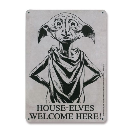 Harry Potter: Dobby House Elves Tin Sign 15 x 21 cm