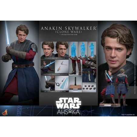 Hot Toys Star Wars: Clone Wars - Anakin Skywalker 1:6 Scale