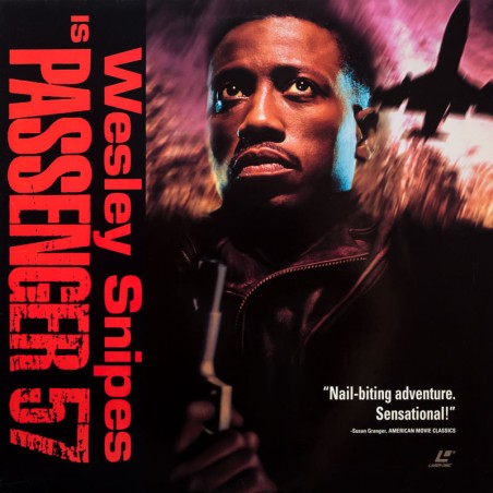 Laserdisc: Passenger 57 (1992) (region 1) second hand tested.