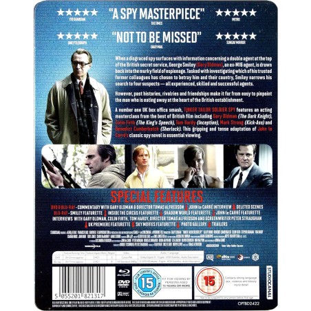 Blu-ray: Tinker Tailor Soldier Spy Steelbook - Used (ENG)