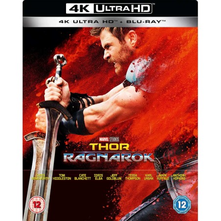 4K Blu-ray: Thor Ragnarok Steelbook - Used (ENG)