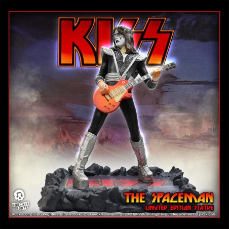Kiss: Rock Iconz Statue The Spaceman (Destroyer) 22 cm