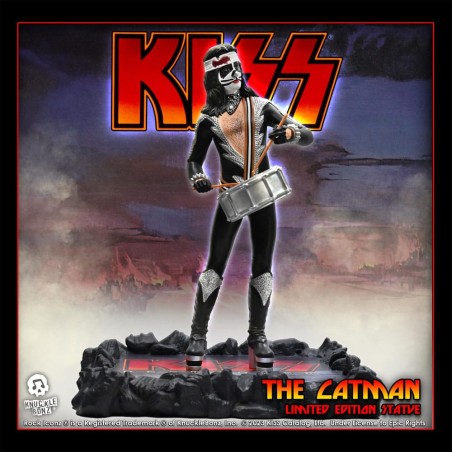 Kiss: Rock Iconz Statue The Catman (Destroyer) 22 cm