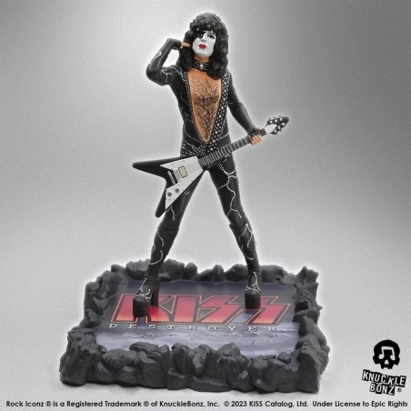 Kiss: Rock Iconz Statue The Starchild (Destroyer) 22 cm
