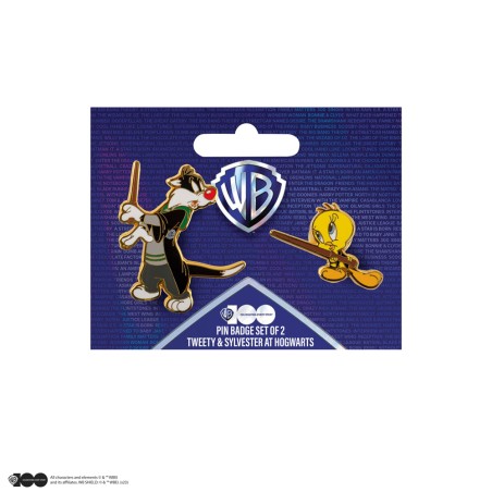 Harry Potter: Looney Tunes - Tweety & Sylvester Pin Badge Set