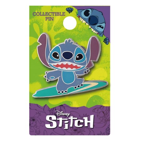 Disney: Surfing Stitch Pin Badge 4 cm
