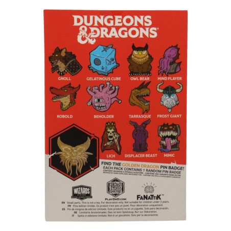 Dungeons & Dragons: Monster Mystery Pin Badge