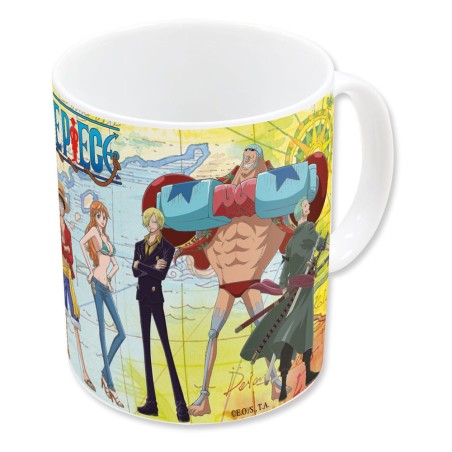 One Piece: Map Mug (320 ml)