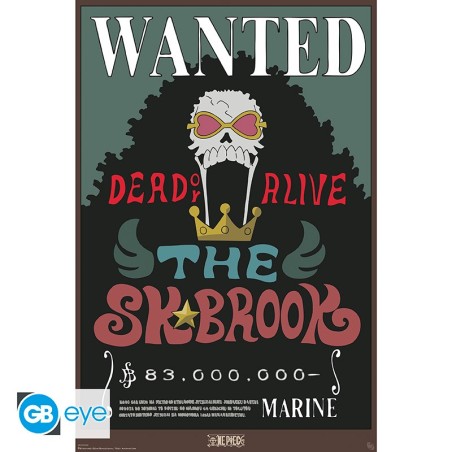 Poster: One Piece - Wanted Brook