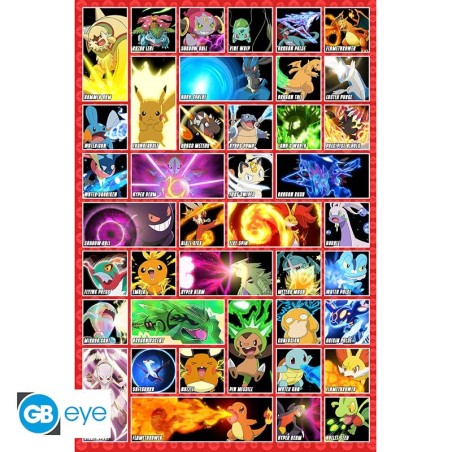 Poster: Pokémon - Moves