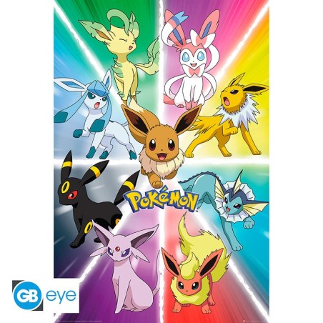 Poster: Pokémon - Eevee Evolution