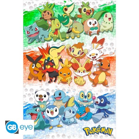 Poster: Pokémon - First Partners