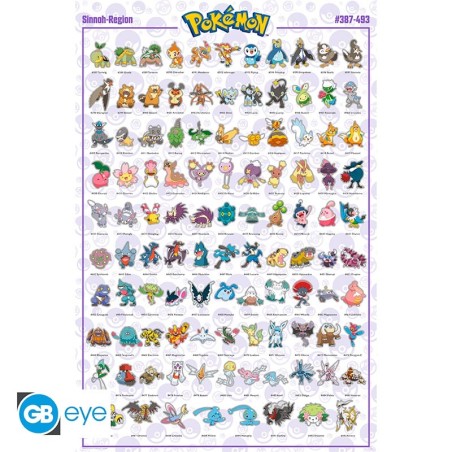 Poster: Pokémon - Sinnoh English