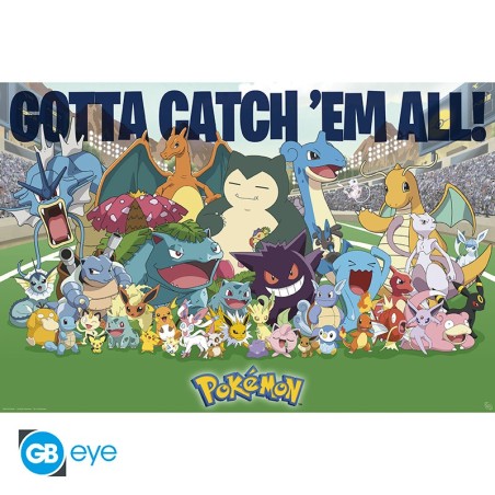 Poster: Pokémon - Gotta Catch 'em All