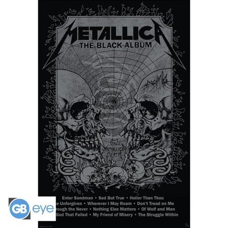 Poster: Metallica - The Black Album