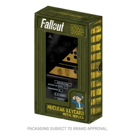 Fallout: Nuclear Keycard Metal Replica (Limited Edition)