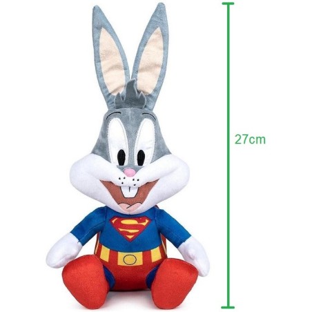 Looney Tunes: Bugs Bunny as Superman Plush 27 cm