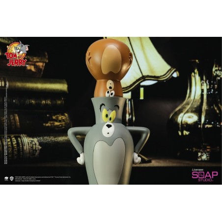 Tom and Jerry: Vase Tom and Jerry the Tumbler PVC Statue