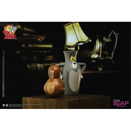 Tom and Jerry: Vase Tom and Jerry the Tumbler PVC Statue