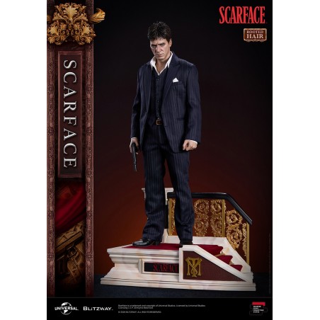 Scarface: Tony Montana (Rooted Hair Version) 1:4 Scale Statue