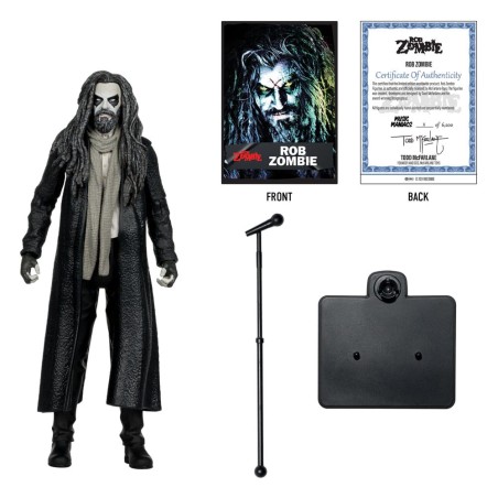 Metal Music Maniacs: Rob Zombie Action Figure 15 cm