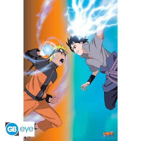 Poster: Naruto Shippuden - Naruto vs Sasuke