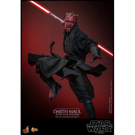 Hot Toys Star Wars: Darth Maul with Sith Speeder 1:6 Scale