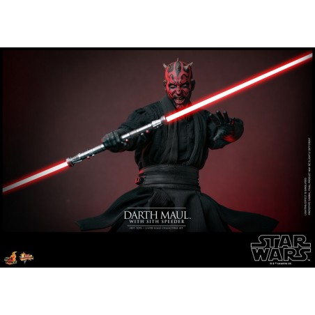 Hot Toys Star Wars: Darth Maul with Sith Speeder 1:6 Scale