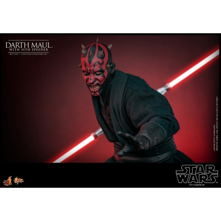 Hot Toys Star Wars: Darth Maul with Sith Speeder 1:6 Scale