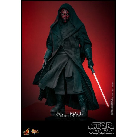 Hot Toys Star Wars: Darth Maul with Sith Speeder 1:6 Scale