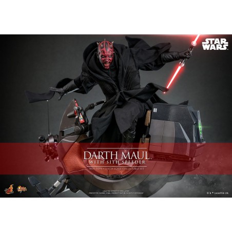 Hot Toys Star Wars: Darth Maul with Sith Speeder 1:6 Scale