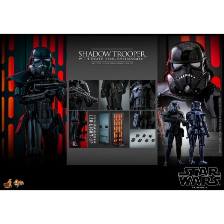 Hot Toys Star Wars: Shadow Trooper with Death Star Environment