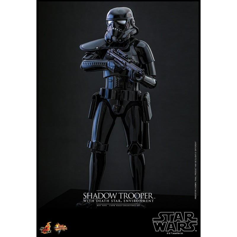 Hot Toys Star Wars: Shadow Trooper with Death Star Environment