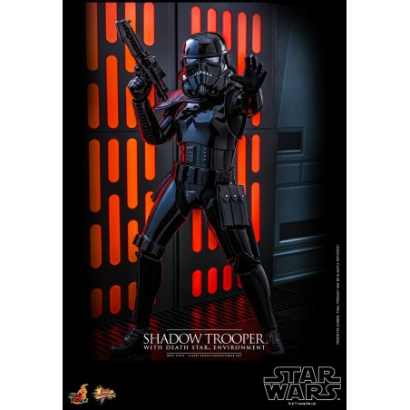 Hot Toys Star Wars: Shadow Trooper with Death Star Environment