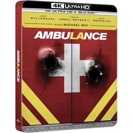 4K Blu-ray: Ambulance (Michael Bay) Steelbook - Used (IT)