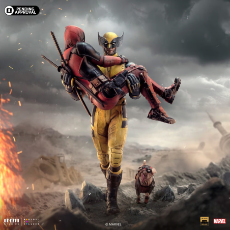 Deadpool & Wolverine: Deluxe Art Scale 1/10 Statue 21 cm