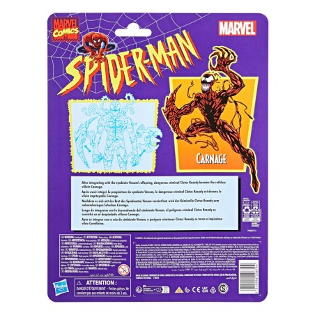 Marvel Legends: Spider-Man - Carnage Action Figure 15 cm