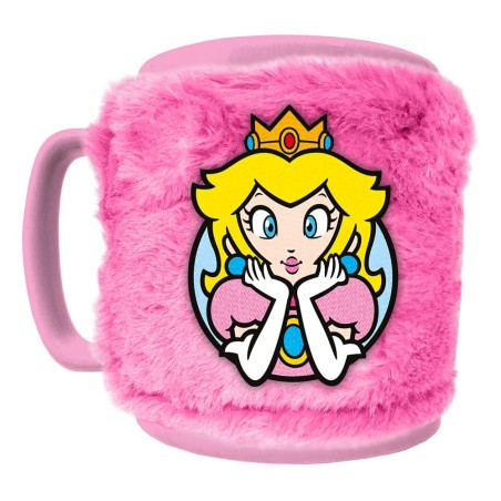 Super Mario: Princess Peach Fuzzy Mug