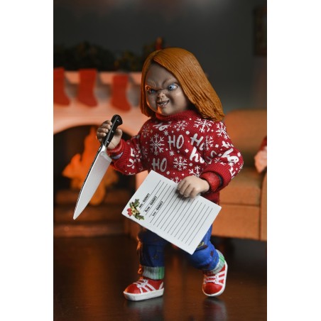 NECA Chucky: TV Series - Ultimate Chucky Holiday Edition Action NECA Chucky: TV Series - Ultimate Chucky Holiday Edition Action