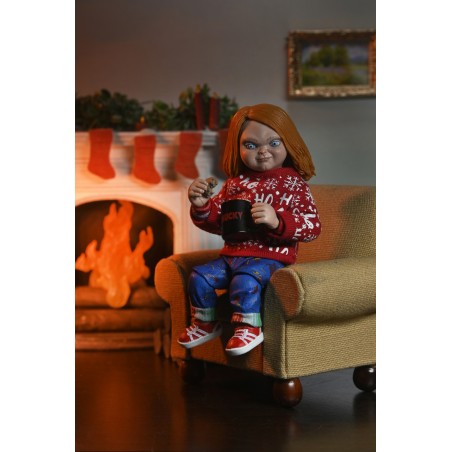 NECA Chucky: TV Series - Ultimate Chucky Holiday Edition Action