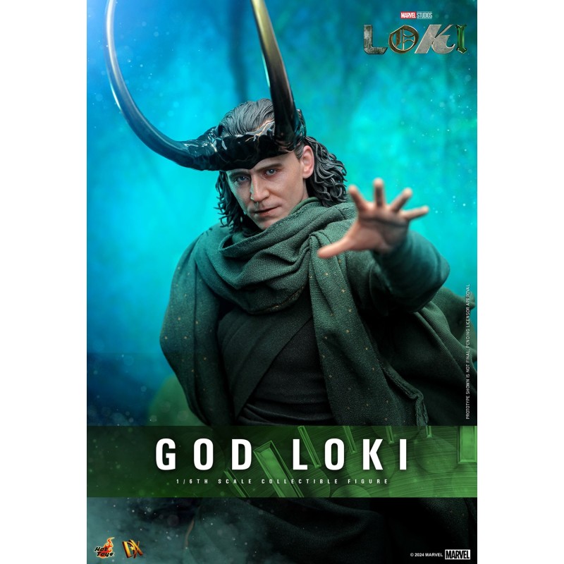 Hot Toys Marvel: Loki - God Loki 1:6 Scale Figure